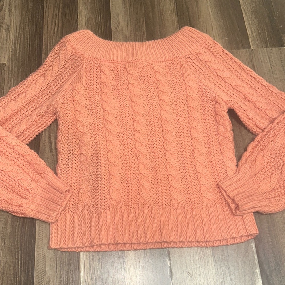 Off the shoulder sweater size large